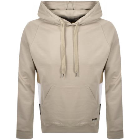 Product Image for BOSS Iconic Hoodie Beige