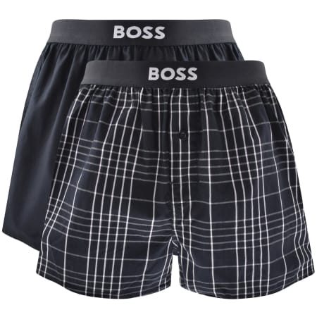 Product Image for BOSS Underwear 2 Pack Boxer Shorts Navy