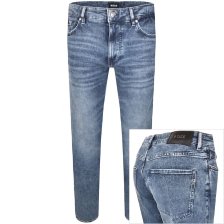Product Image for BOSS H Delaware Slim Fit Jeans Blue