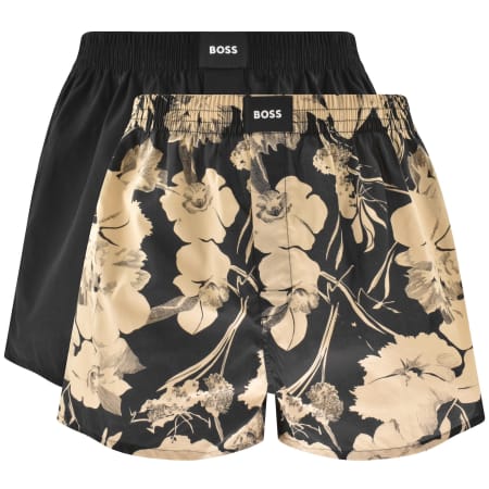 Product Image for BOSS Underwear 2 Pack Boxer Shorts Black
