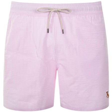 Product Image for Ralph Lauren Seersucker Swim Shorts Pink