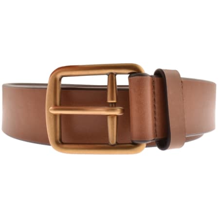 Product Image for Ralph Lauren Saddle Leather Belt Brown