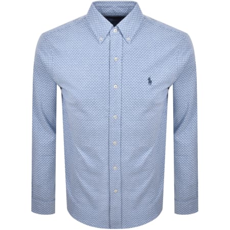 Product Image for Ralph Lauren Featherweight Long Sleeve Shirt Blue