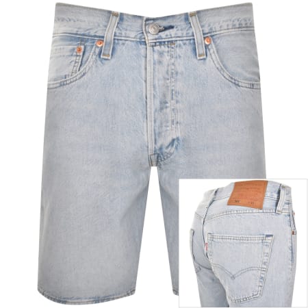 Product Image for Levis Original Fit 501 Denim Shorts Blue