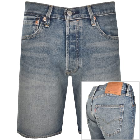 Product Image for Levis Original Fit 501 Denim Shorts Blue