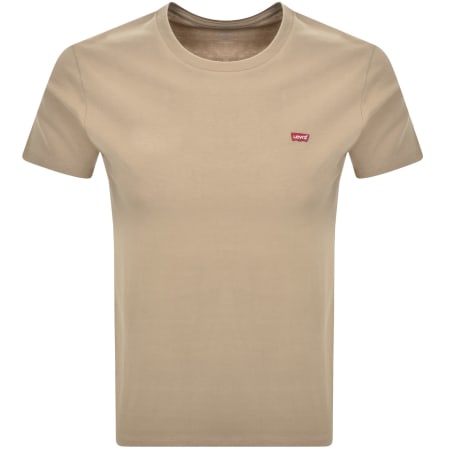 Product Image for Levis Original Housemark T Shirt Beige