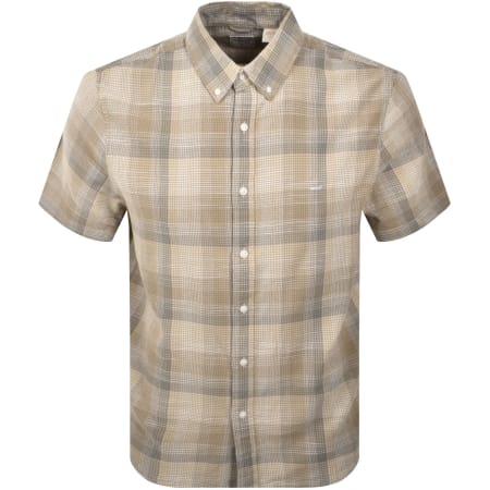 Product Image for Levis Western Short Sleeved Shirt Beige
