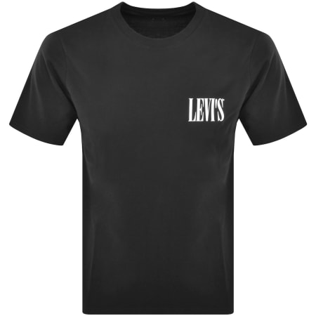 Product Image for Levis Short Sleeve Relaxed Fit T Shirt Black