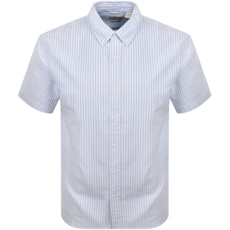 Product Image for Levis Western Short Sleeved Shirt Blue