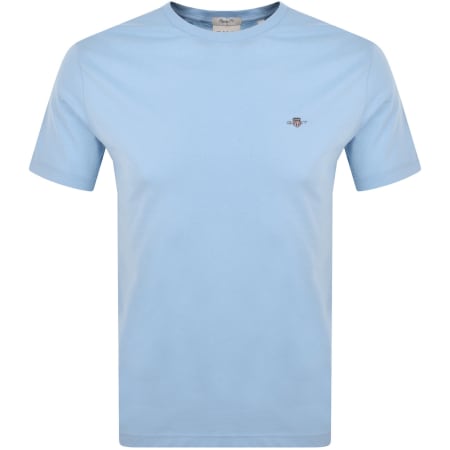 Product Image for Gant Original Short Sleeve T Shirt Blue