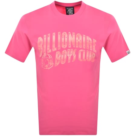 Product Image for Billionaire Boys Club Mountain Logo T Shirt Pink