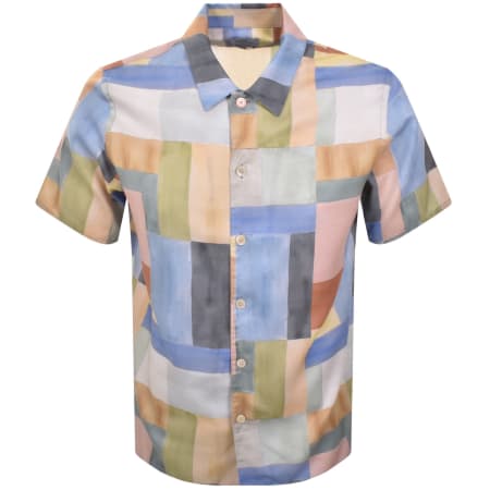 Product Image for Paul Smith Short Sleeve Casual Shirt Blue