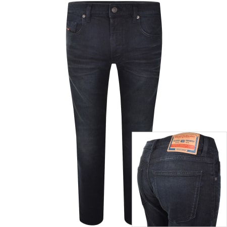 Product Image for Diesel D Strukt Slim Fit Dark Wash Jeans Blue