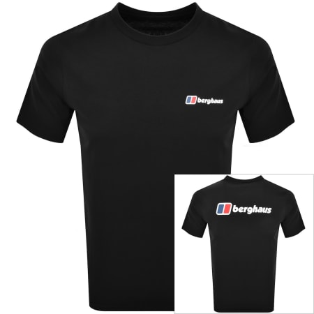 Product Image for Berghaus Front And Back Logo T Shirt Black