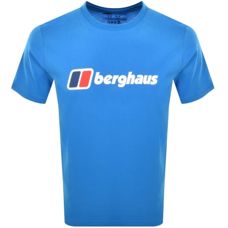 Product Image for Berghaus Classic XL Logo T Shirt Blue