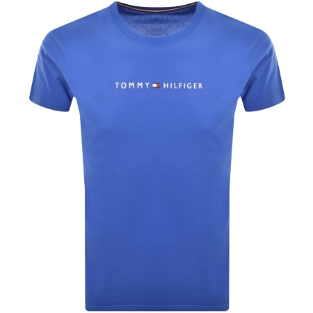 Product Image for Tommy Hilfiger Lounge Logo T Shirt Blue