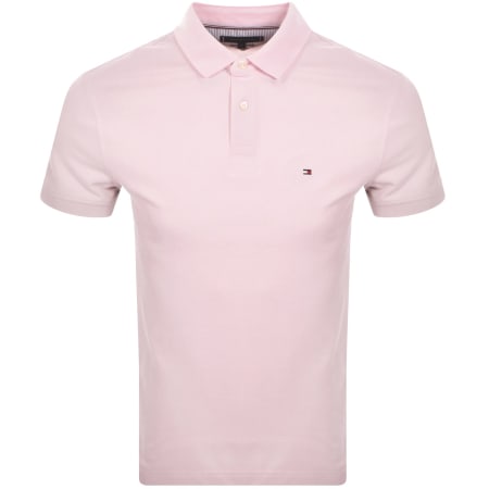 Product Image for Tommy Hilfiger Regular Fit 1985 Polo T Shirt Pink