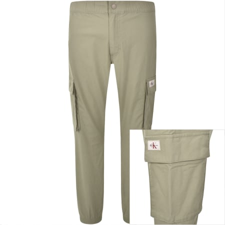 Product Image for Calvin Klein Jeans Skinny Cargo Trousers Green