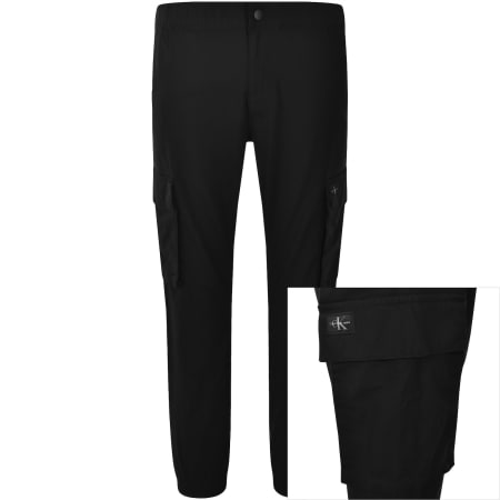 Product Image for Calvin Klein Jeans Skinny Cargo Trousers Black