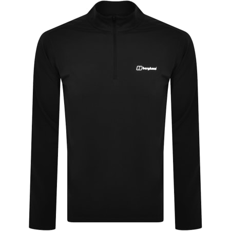 Product Image for Berghaus 24/7 Tech Half Zip T Shirt Black