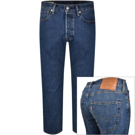 Product Image for Levis 502 Tapered Mid Wash Jeans Blue
