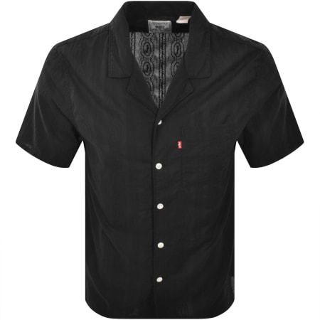 Product Image for Levis Sunset Camp Short Sleeved Shirt Black