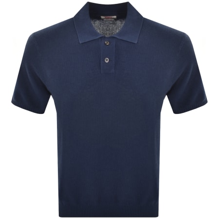 Product Image for Levis Short Sleeved Knit Polo Blue