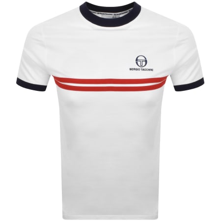 Product Image for Sergio Tacchini Logo T Shirt White