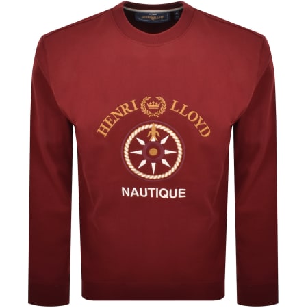 Product Image for Henri Lloyd Nautique Sweatshirt Red