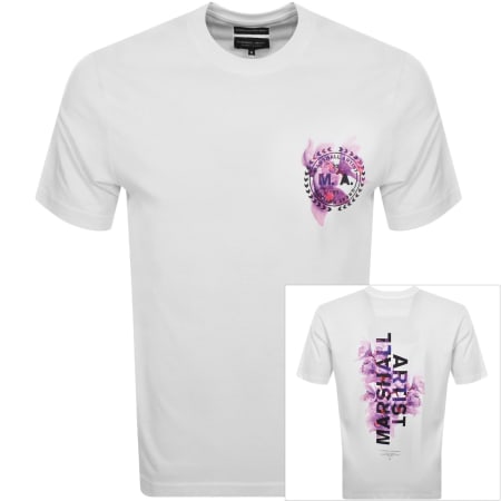 Product Image for Marshall Artist Sonic Bloom T Shirt White