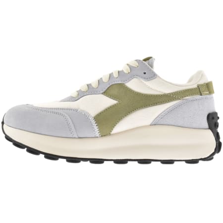Product Image for Diadora Race Suede SW Trainers Star White