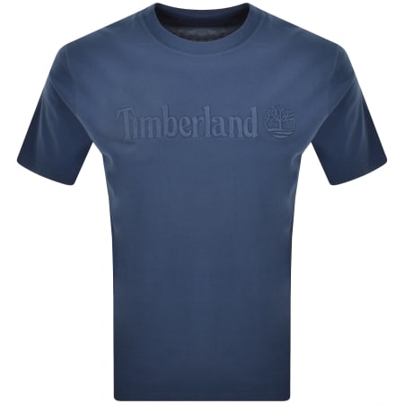 Product Image for Timberland Tonal Logo T Shirt Navy