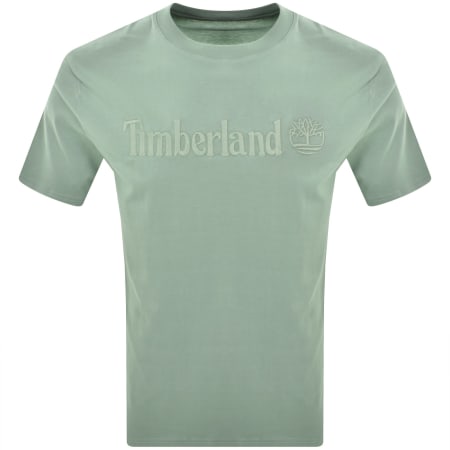 Product Image for Timberland Tonal Logo T Shirt Green