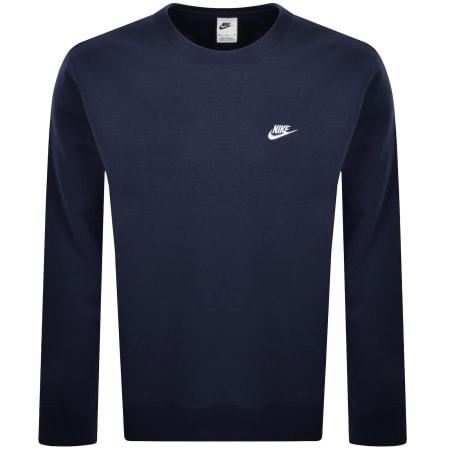 Product Image for Nike Crew Neck Club Sweatshirt Navy