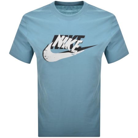 Product Image for Nike Sportswear Futura T Shirt Denim Turquoise