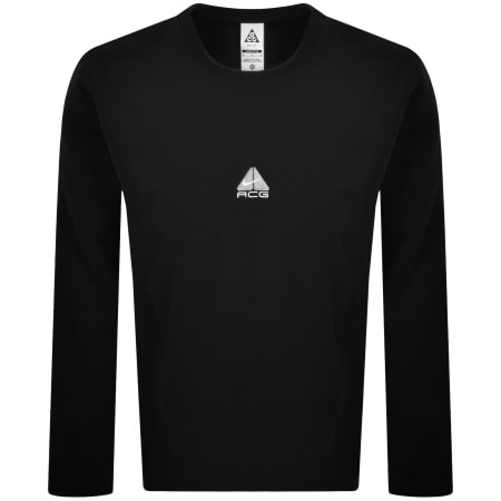 Product Image for Nike ACG Lungs Long Sleeve T Shirt Black