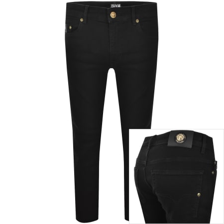 Product Image for Versace Jeans Couture Slim Milano Jeans Black