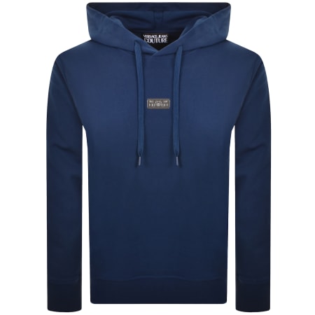 Product Image for Versace Jeans Couture R Placket Hoodie Blue