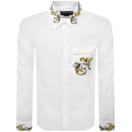 Product Image for Versace Jeans Couture Long Sleeve Shirt White