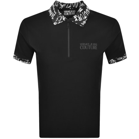 Product Image for Versace Jeans Couture Mania Polo T Shirt Black
