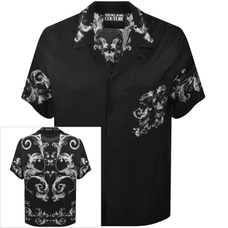 Product Image for Versace Jeans Couture All Over Print Shirt Black