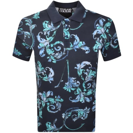 Product Image for Versace Jeans Couture Polo T Shirt Blue