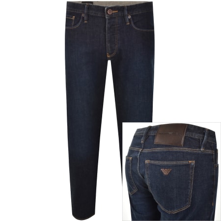 Product Image for Emporio Armani J75 Slim Fit Jeans Blue Denim