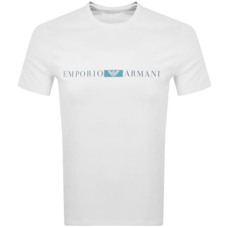 Product Image for Emporio Armani Loungewear T Shirt White