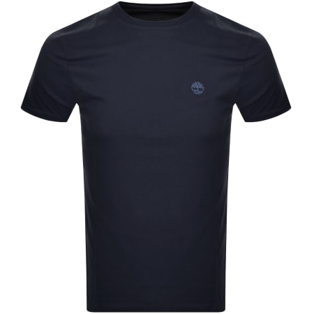 Product Image for Timberland Dun River Logo T Shirt Navy