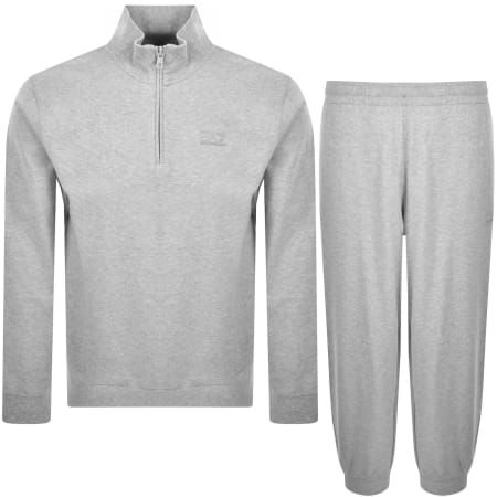 Product Image for EA7 Emporio Armani Jersey Tracksuit Grey