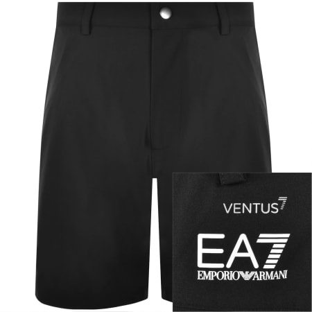 Product Image for EA7 Emporio Armani Golf Pro Slim Shorts Black