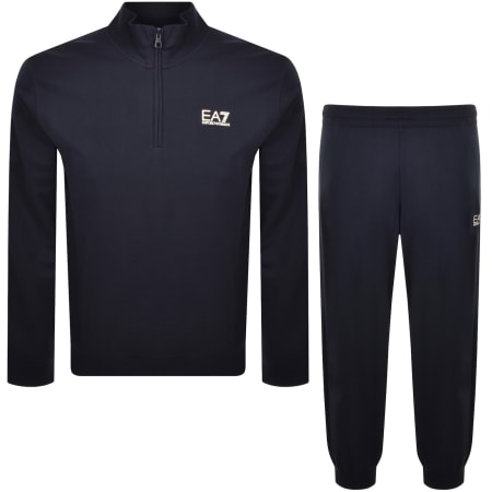 Product Image for EA7 Emporio Armani Jersey Tracksuit Navy
