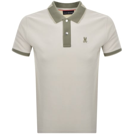 Product Image for Psycho Bunny Thatcher Pique Polo T Shirt Beige