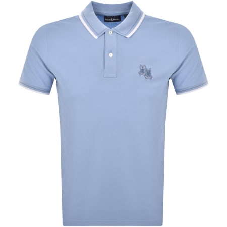 Product Image for Psycho Bunny Elliot Pique Polo T Shirt Blue